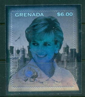 Grenada-1998-Princess-Diana-in-Memoriam-Holographic-foil-MUH