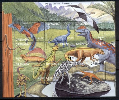 Grenada-1999-Prehistoric-Animals-2