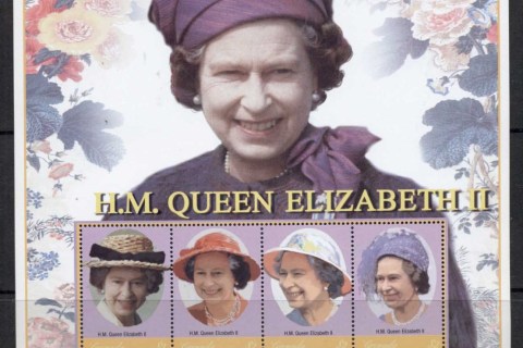 Grenada-2001 QEII 75th Birthday sheetlet