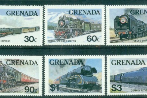 Grenada-1982-Trains-MUH
