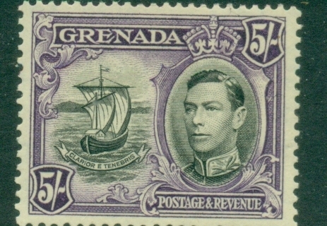 Grenada-1938-42-KGVI-Pictorial-5-Perf-12-5x13-5-MLH
