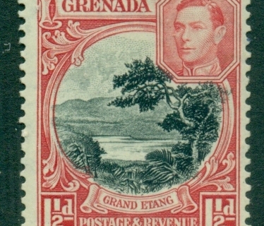Grenada-1938-KGVI-Pictorial-1-5d-Perf-12-5-MLH