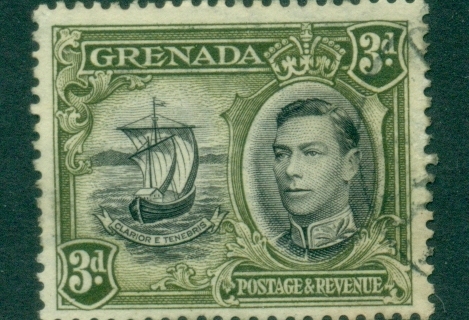 Grenada-1938-KGVI-Pictorial-3d-Perf-12-5-FU
