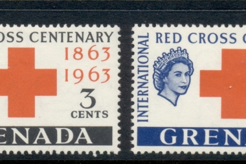 Grenada-1963-Red-Cross-Centenary-MLH