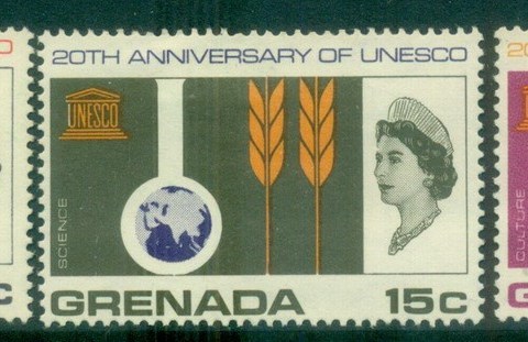 Grenada-1966-UNESCO-20th-Anniversary-MLH-lot79433