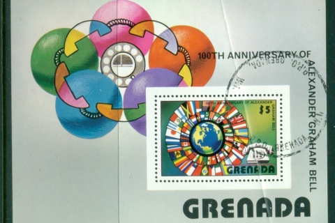 Grenada-1976-telephone-Centenary-MS-MUH