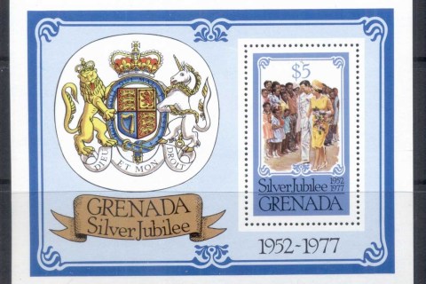 Grenada-1977-QEII-Silver-Jubilee-MS-MUH