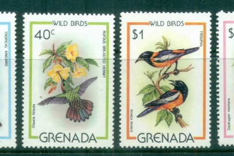 Grenada-1980-Wild-Birds-MUH