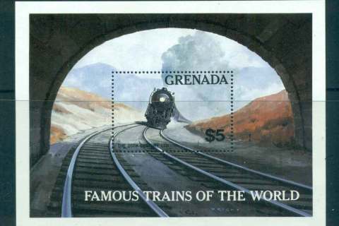 Grenada-1982-5-20th-Century-Train-MS-MUH-lot51877