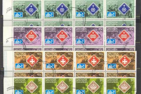 Grenada-1982-Scouts-8xcto-Lot11935