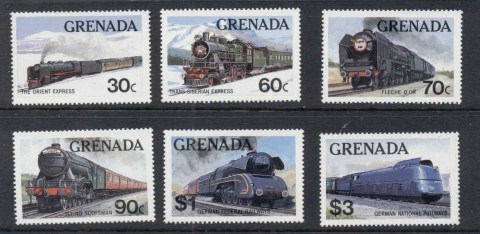 Grenada-1982-Trains-MUH
