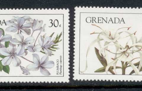 Grenada-1984-Local-Flowers-MUH