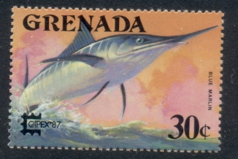 Grenada-1987-CAPEX-Fish-30c-MUH