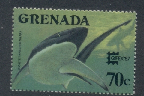 Grenada-1987-CAPEX-Fish-70c-MUH