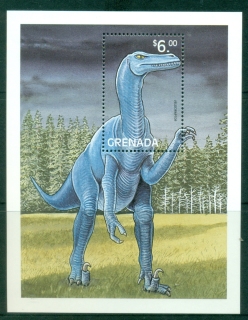Grenada-1999-Prehistoric-Animals-MS-MUH_2