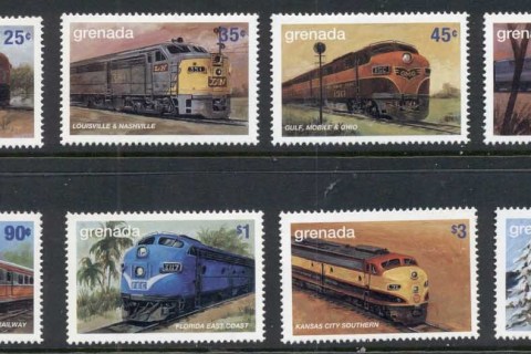 Grenada-1999-Trains-MUH
