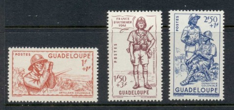 Guadeloupe-1941-Vichy-Issue-MLH