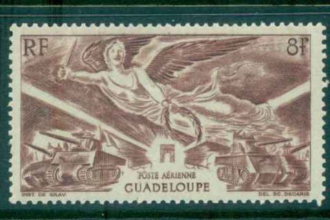 Guadeloupe-1946-Victory-MLH-lot49450