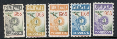 Guatemala-1968-Summer-Olympics-Mexico-City-MUH-2