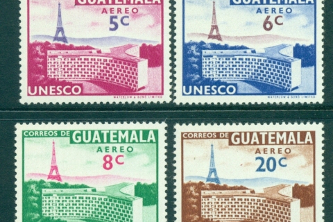 Guatemala-1960-UNESCO-MUH-lot35451