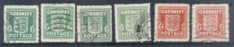 Guernsey-1941-44-Occupation-Assorted-shades-FU