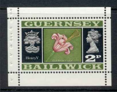 Guernsey-1971-QEII-Pictorial-2p-booklet-pane-MUH