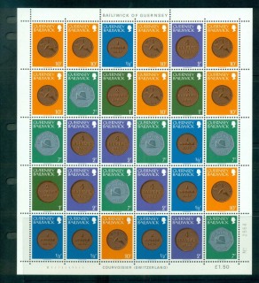 Guernsey-1979-Coins-Sheet-I-MUH-lot57343