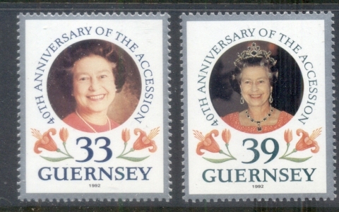 Guernsey-1982-QEII-Accession-40th-Anniv-MUH