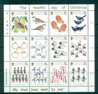 Guernsey-1984-Twelve-Days-of-Xmas-MS-MLH-lot54018