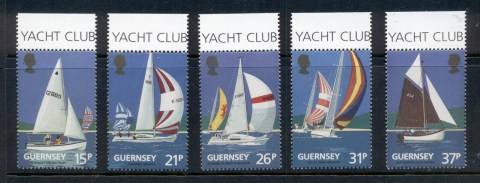 Guernsey-1991-Yacht-Club-Centenary-MUH