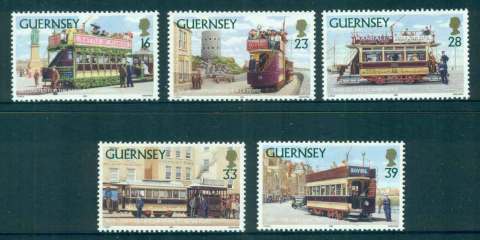 Guernsey-1992-Historic-Trams-train-MUH-lot51932