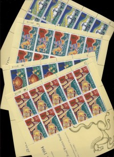 Guernsey-1994-Europa-4xsheets-MUH