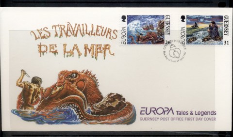 Guernsey-1997-Europa-Myths-legends-FDC