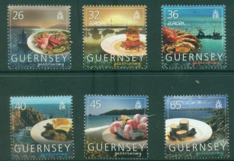 Guernsey-2005-EUROPA-Stamps-Gastronomy-MUH Guernsey-2005-EUROPA-Stamps-Gastronomy-MUH
