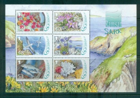 Guernsey-2006-Ramsar-Wilflife-MS-MUH-lot81746