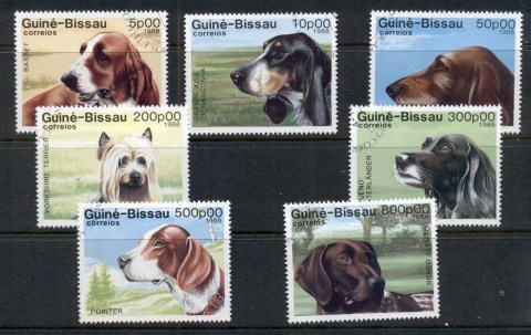 Guinea-Bissau-1988-Dogs-CTO