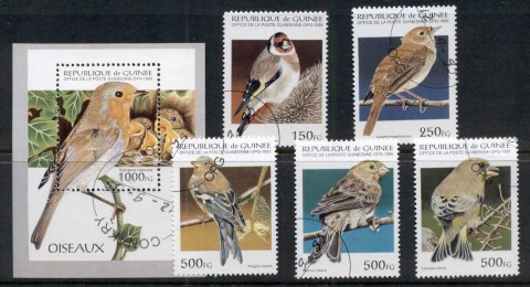 Guinee-1995-Birds-MS-CTO