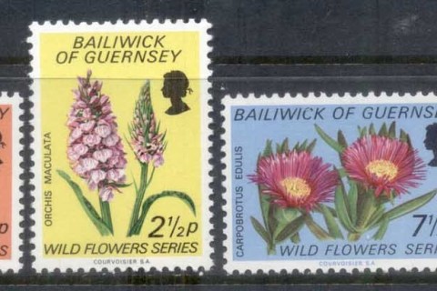 Guernsey-1972-Wildflowers-MUH