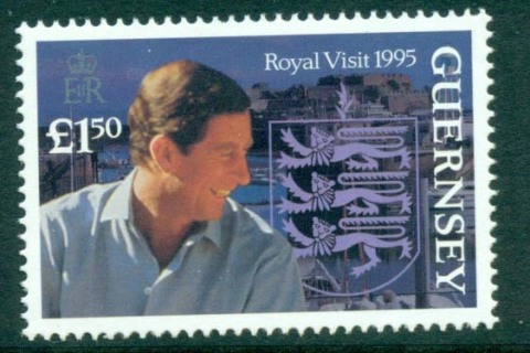 Guernsey-1995 Royal Visit Prince Charles