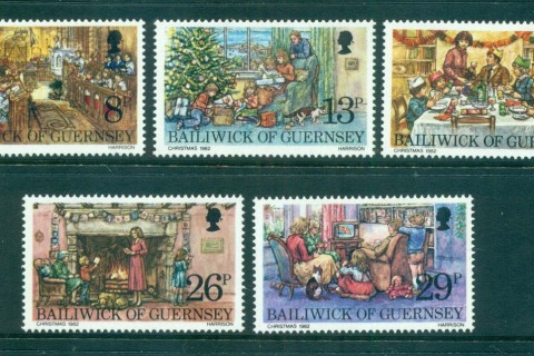 Guernsey-1982-Xmas-MLH-lot54044