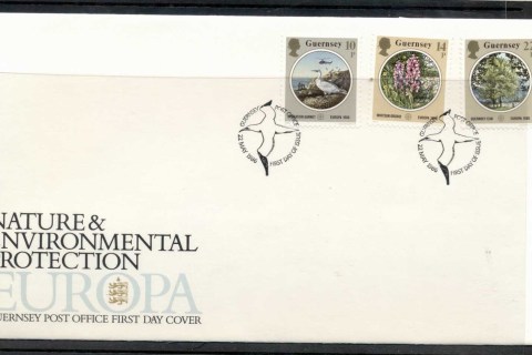 Guernsey-1986-Europa-Environment-FDC