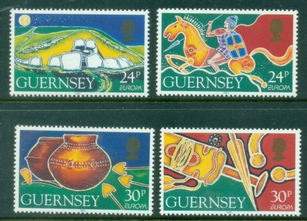 Guernsey-1994-EUROPA-Stamps-Great-Discoveries-and-Inventions-MUH