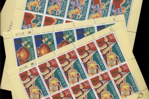 Guernsey-1994-Europa-4xsheets-MUH
