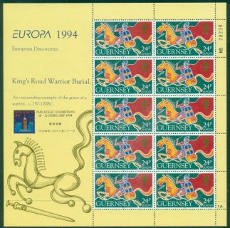 Guernsey-1994-Europa-Great-Discoveries-Inventions-HK-91-Sheetlet