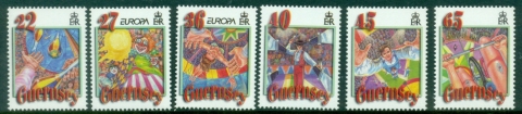 Guernsey-2002-EUROPA-Stamps-The-Circus-MUH