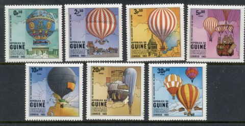 Guinea-Bissau-1983-Manned-Flight-Bicentenary-MUH