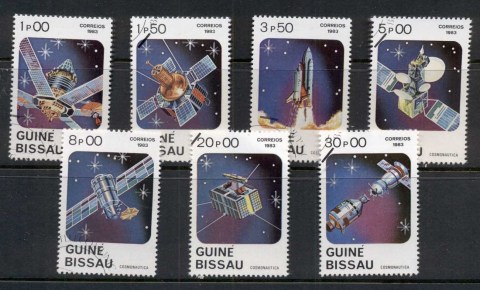 Guinea-Bissau-1983-Space-Telecommunication-Satellites-CTO