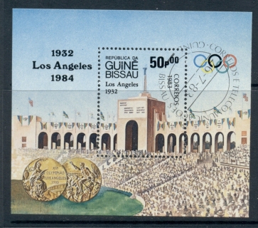 Guinea-Bissau-1983-Summer-Olympics-Los-Angeles-MS-CTO