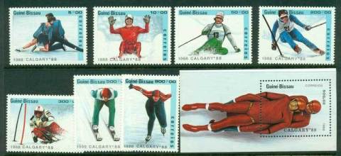 Guinea-Bissau-1988-Winter-Olympics-MS-MUH-Lot16822