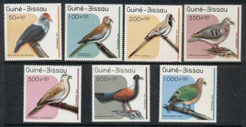 Guinea-Bissau-1989-Birds-MUH